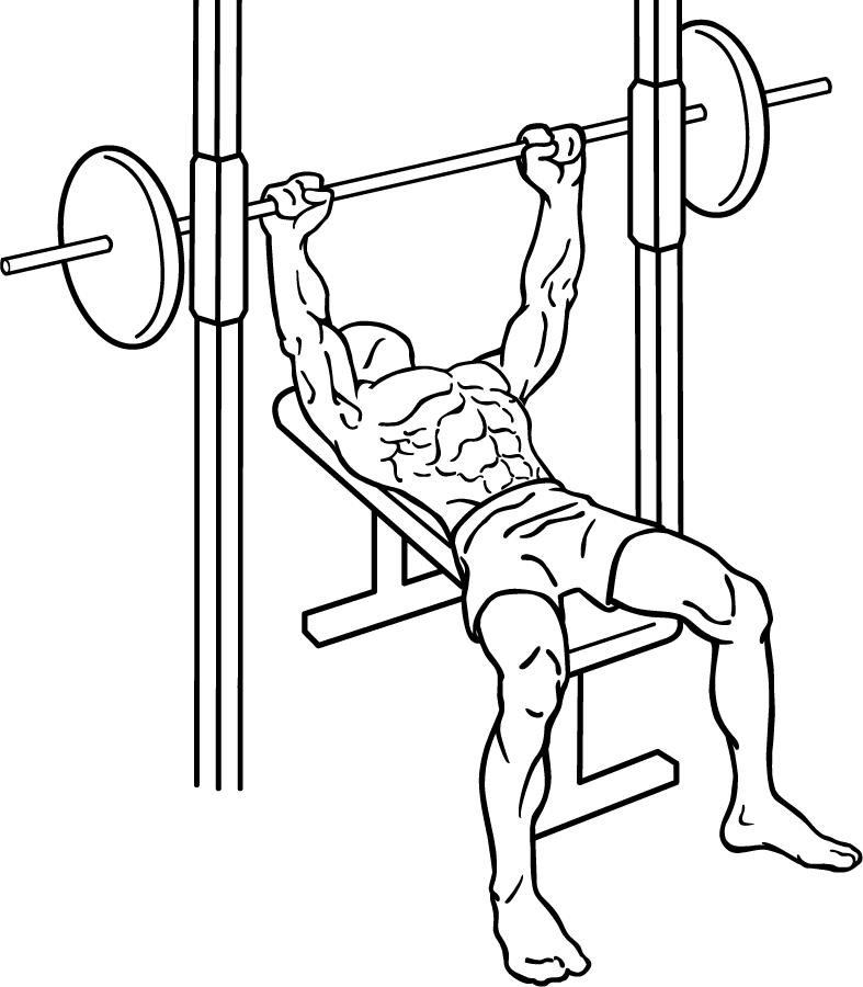 Chest exercises at home