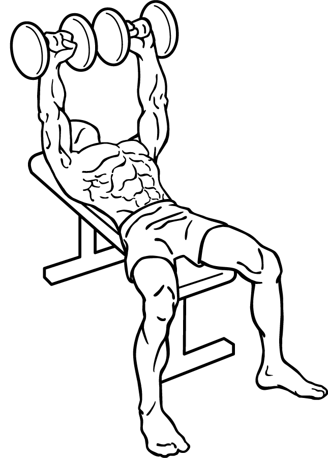 Chest exercises at home